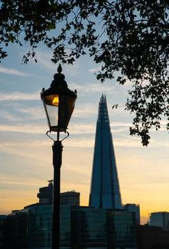 Central London at Sunset Stock Photos