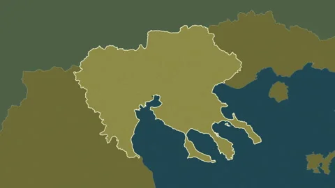 Central Macedonia, Greece, extruded. Pattern Stock Footage 241183461