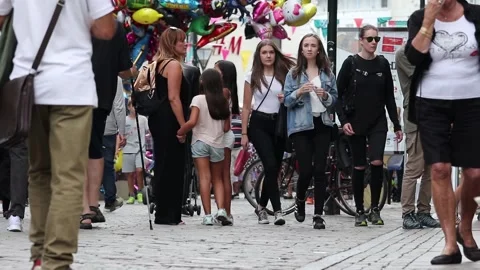 CENTRAL MALMÖ Stock Footage 154829694