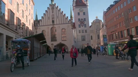 CENTRAL MUNICH Stock Footage 221349402