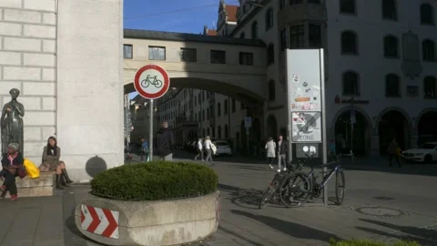 CENTRAL MUNICH Stock Footage 221349421