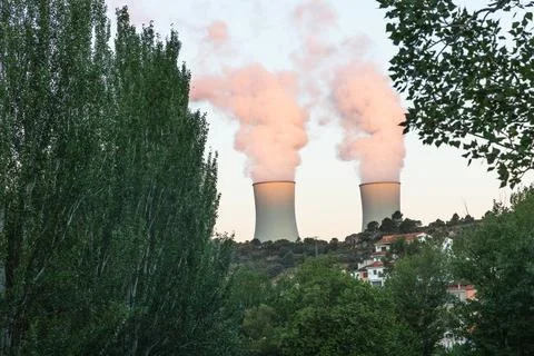 Central Nuclear de Trillo Nuclear Power Plant at Guadalajara, Spain Photos