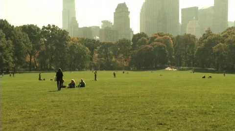 Central park Stockbeeldmateriaal 538981