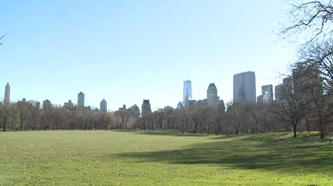 Central Park Stock Footage 8679218