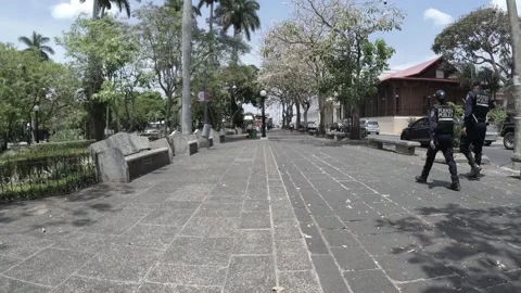 The central park of Heredia, Nicolas Ulloa Soto Stock Footage 269740726