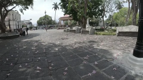 The central park of Heredia, Nicolas Ulloa Soto Stock Footage 273834832
