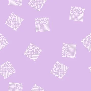 Central park line seamless pattern イラスト素材