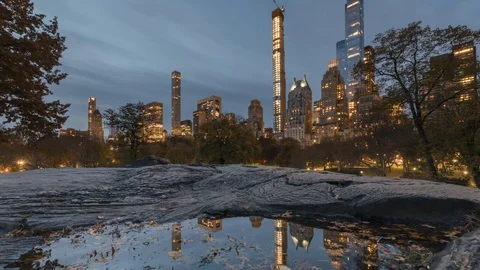 Central Park Manhattan Stock-Footage 100976240