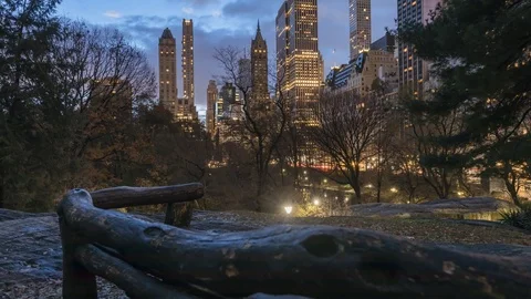 Central Park NYC Stock-Footage 100976237