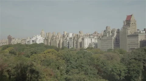 Central Park Pan East to West Stock Footage 59763954