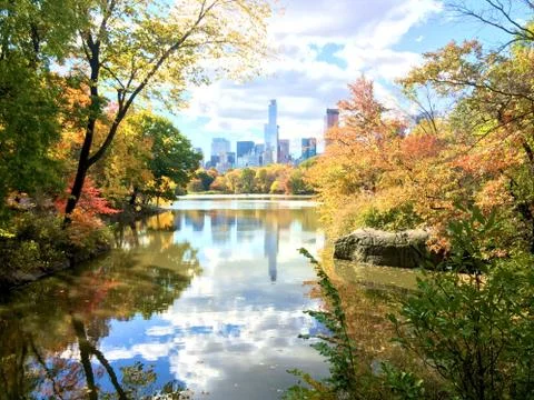 Central Park Foto stock