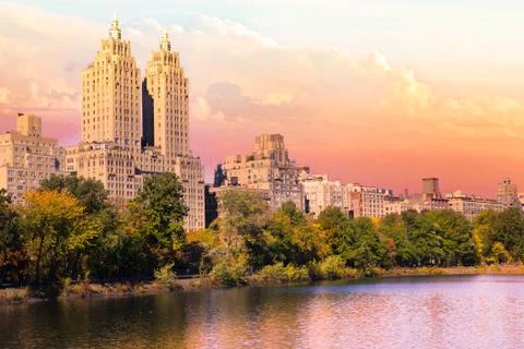 Central park Stock Photos