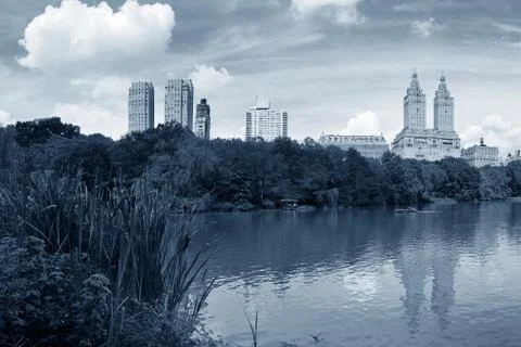 Central Park Spring Foto stock