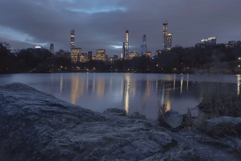 Central Park time lapse Stock-Footage 100282720
