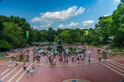 Central Park Time Lapse 스톡 동영상 117004620