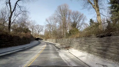 Central Park to West Side Winter Time Lapse 4K Stock Footage 102481439