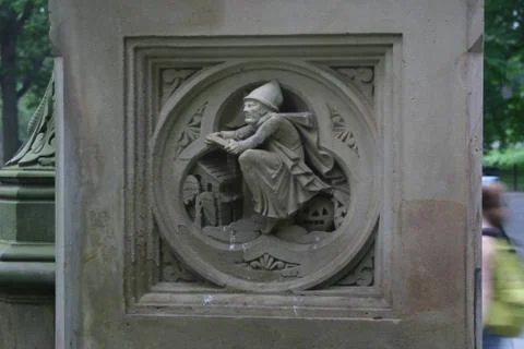 The Central Park Witch Foto stock