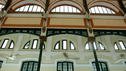 The Central Post Office in Ho Chi Minh City, Vietnam Stock Footage 97082158