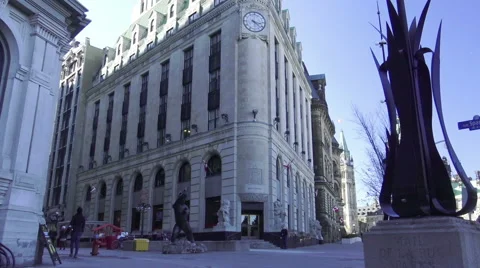 Central Post Office, Ottawa, Ontario Canada 2015 Stock Footage 56570830