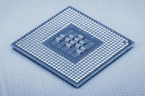 Central Processing Unit (CPU), The computer parts Stock Photos
