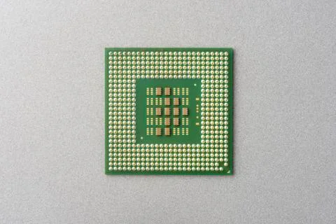 Central Processing Unit (CPU), The computer parts Foto stock