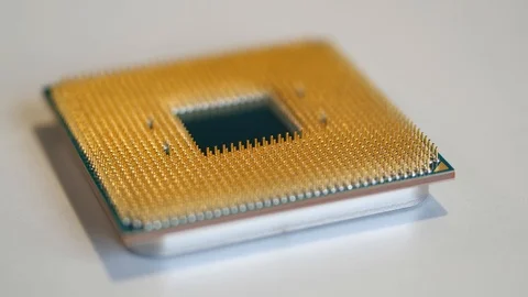 Central Processing Unit, CPU Stock Footage 114970566