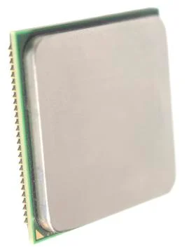 Central processing unit CPU microchip 스톡 사진