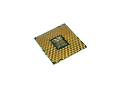 Central processing unit CPU or Microprocessor close up 스톡 사진