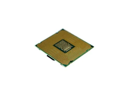 Central processing unit CPU or Microprocessor close up 스톡 사진