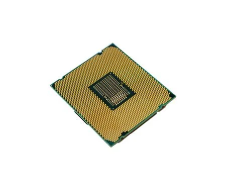 Central processing unit CPU or Microprocessor close up 写真素材