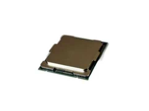 Central processing unit CPU or Microprocessor close up 写真素材