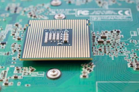 Central Processing Unit (CPU) Stock Photos