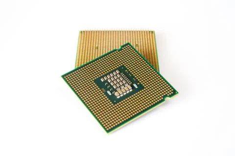 Central Processing Unit (CPU) Stock Photos