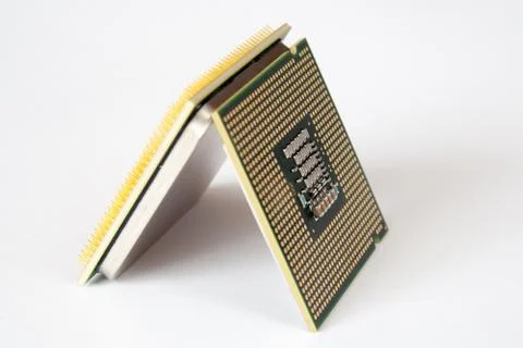 Central Processing Unit (CPU) Stock Photos