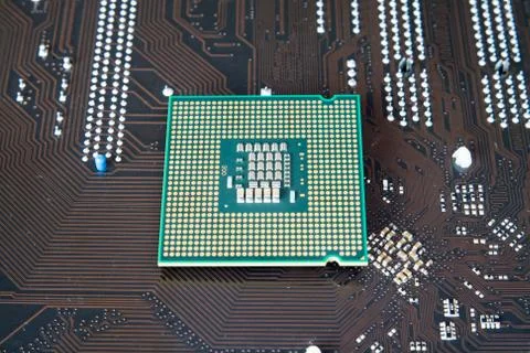 Central Processing Unit (CPU) 스톡 사진