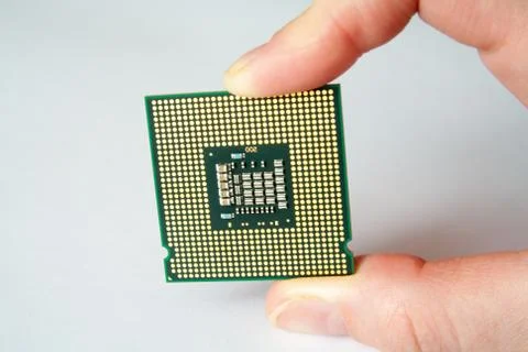 Central Processing Unit (CPU) 스톡 사진