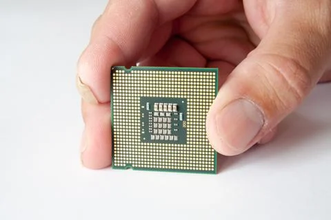 Central Processing Unit (CPU) Stock Photos