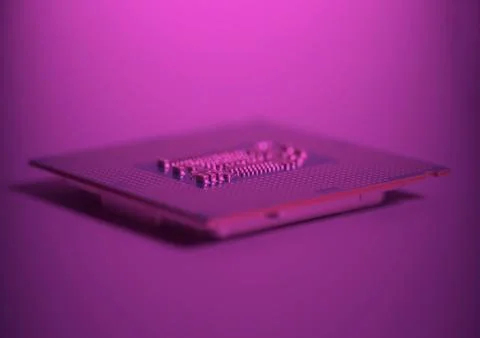 Central processing unit CPU processor microchip 写真素材