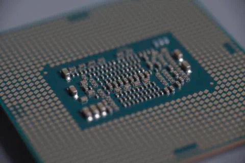 Central processing unit CPU processor microchip 写真素材