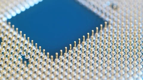 Central Processing Unit Stock Footage 114628551