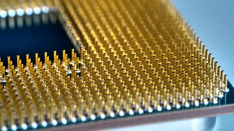 Central Processing Unit Stock Footage 118979329