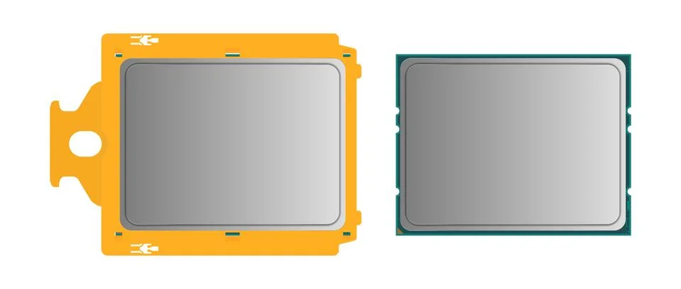 Central processing unit Stock Illustration