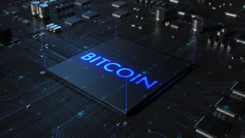 Central processing unit on a printed circuit board. dynamic 3d animation with Video stock 172266388