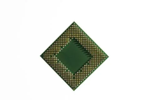 Central processor. CPU is a heart of most electronic circuits that centralize 写真素材