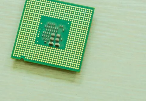 Central processor unit (CPU) Stock Photos