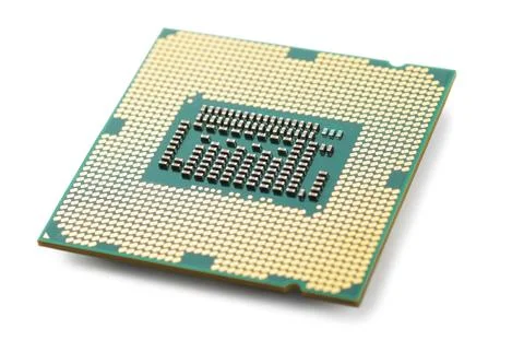 Central processor unit Stock Photos