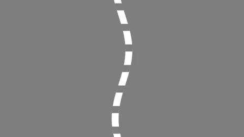 Central Road Lines Stripes Marks Stock Footage 143896713