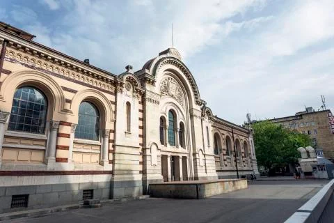 Central Sofia Market Hall in Sofia, Bulgaria Stock Photos