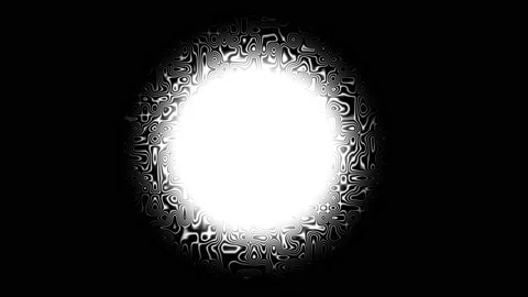 Central Spotlight With Viral-Break Edge Growth Liquid Leaks Stock Footage 139741515