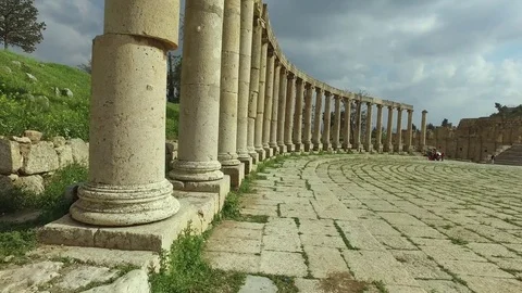 The central square of the city is Oval Square. Stock Footage 77051800